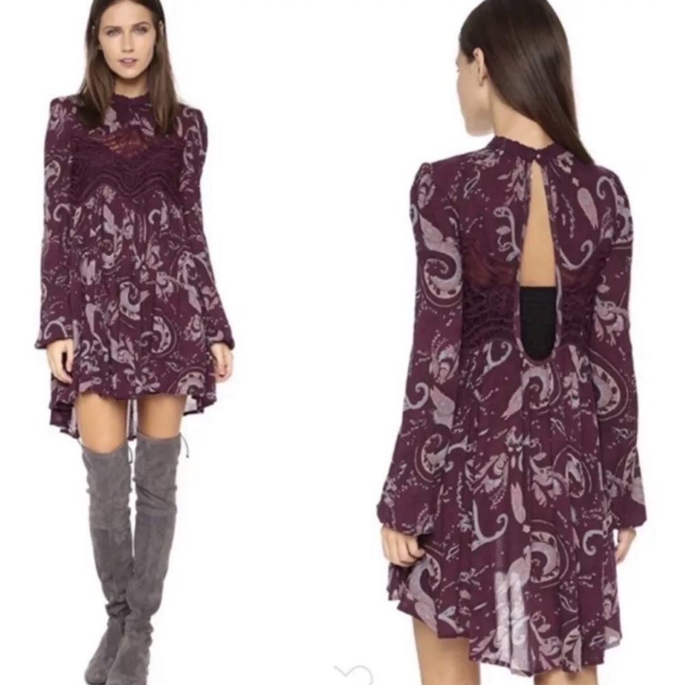 Free People Sweet Thing Paisley Dress